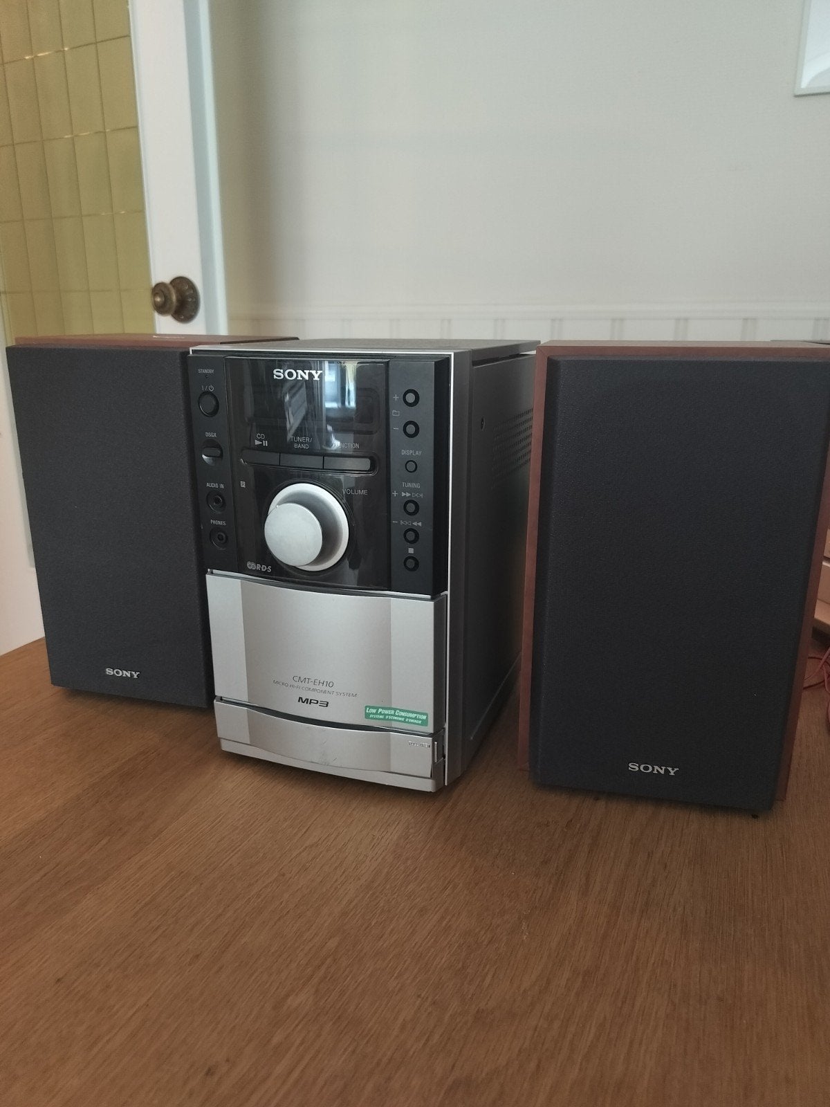Sony CMT-EH10 muziek installatie, Connexion MP3, Haut-parleurs, Enlèvement, Utilisé