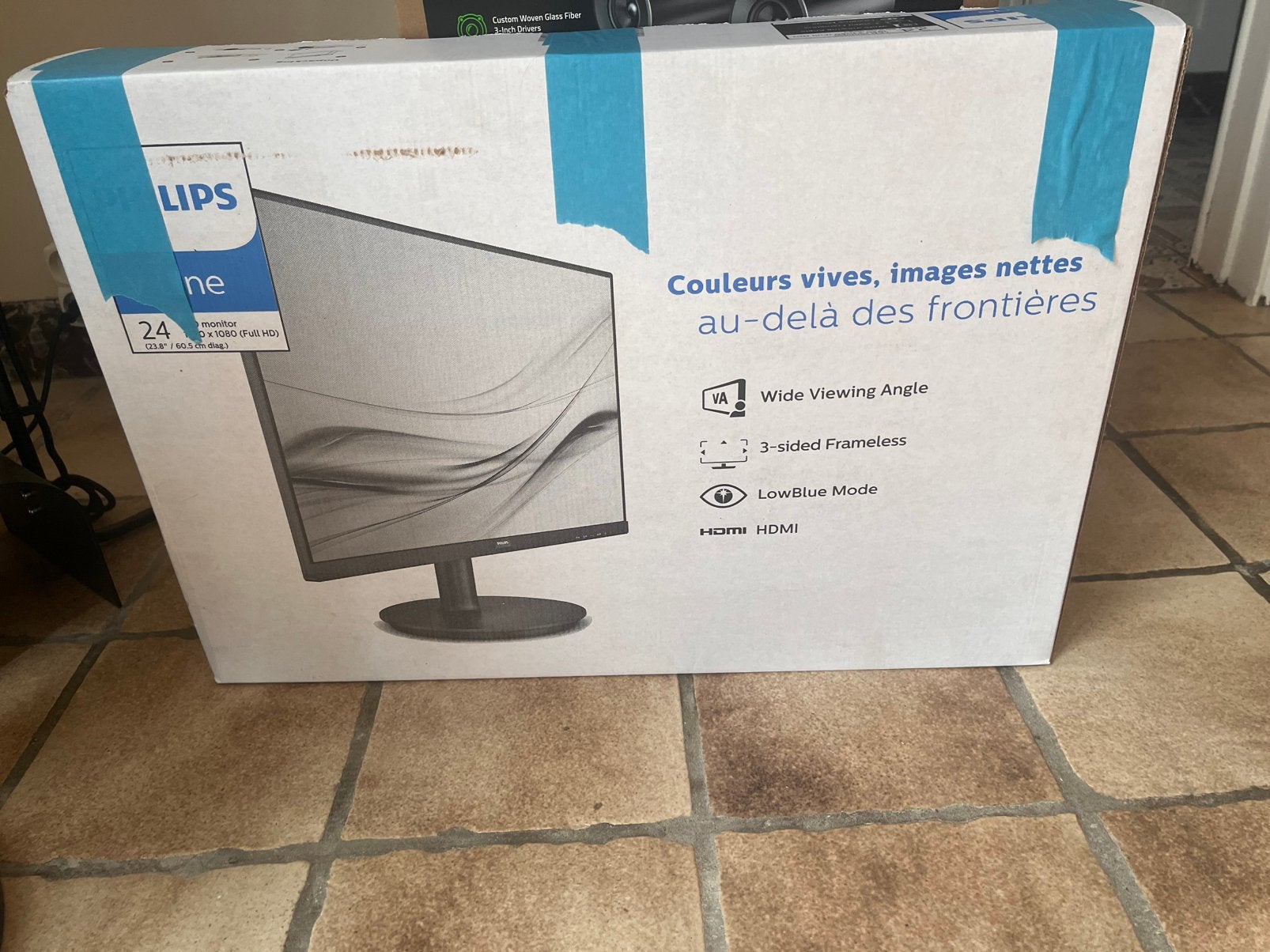 Écran Philips V Line 24 pouces, Computers en Software, Monitoren, 3 tot 5 ms, Kantelbaar, HDMI, VA