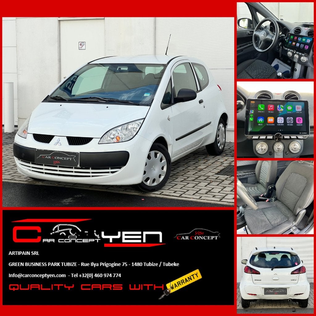 Mitsubishi Colt 1.1i*CarPlay*Clim, Autos, Mitsubishi, 1124 cm³, Achat, Entreprise, 130 g/km