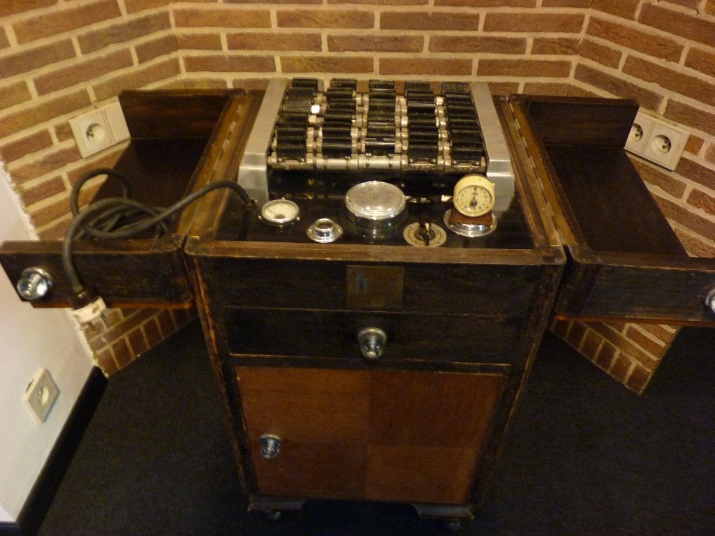 Artdeco kappers-toestel uit de jaren 1925'-1935', Antiek en Kunst, Antiek | Overige Antiek, Ophalen