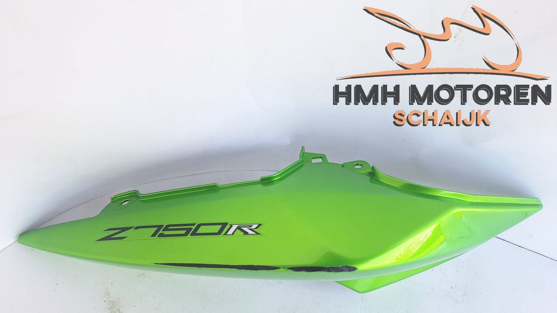 Kawasaki Z750 Z750R Carénage arrière droit vert 6040-0072-17, Motos, -, Utilisé, -, -