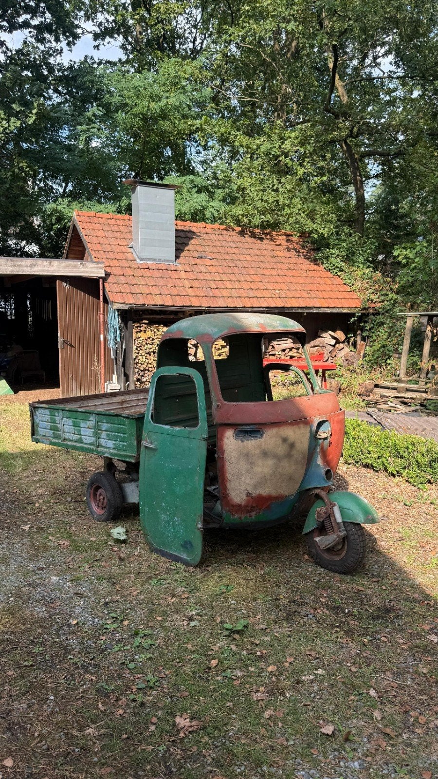 Piaggio Ape 500 (1955) — project met papieren