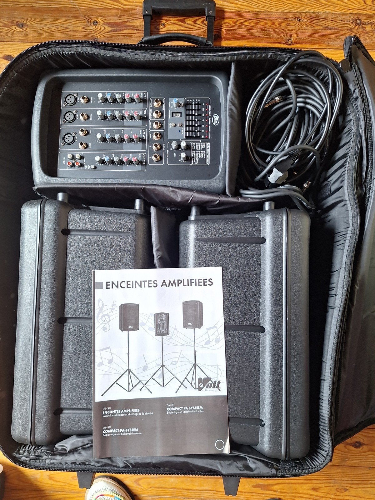 Compact PA systeem VOLT by Voggenreiter, Muziek en Instrumenten, Ophalen