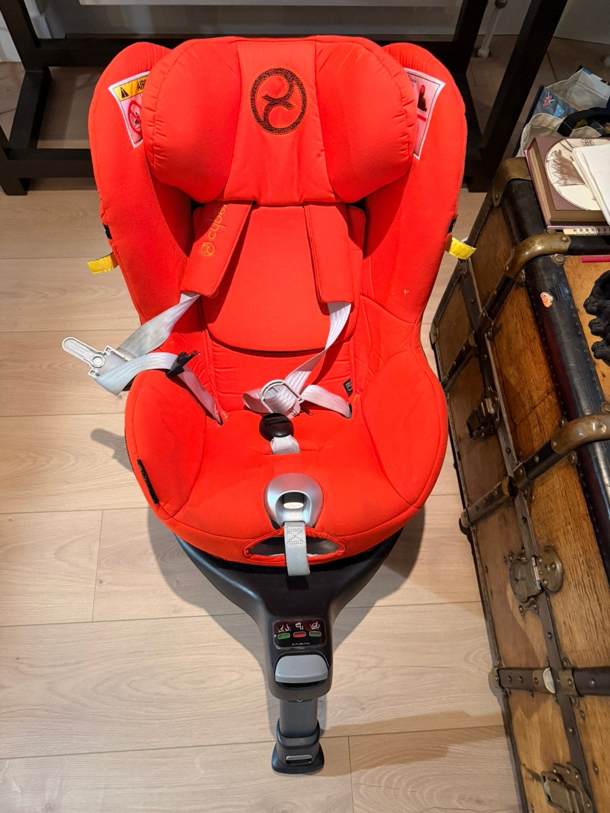 Cybex Cloud + Cybex Sirona met ISOFIX-base en adapters, Ophalen, Zo goed als nieuw, Maxi-Cosi, Isofix