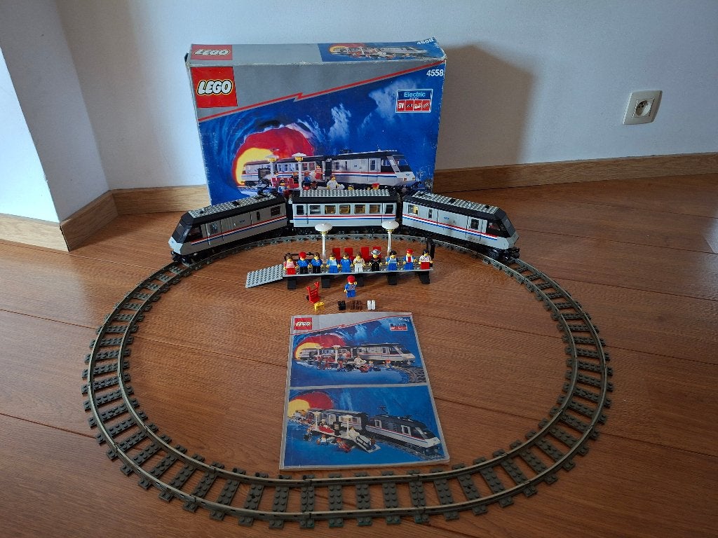 Lego 4558 Metroliner, Lego, Ensemble complet, Utilisé, Enlèvement ou Envoi
