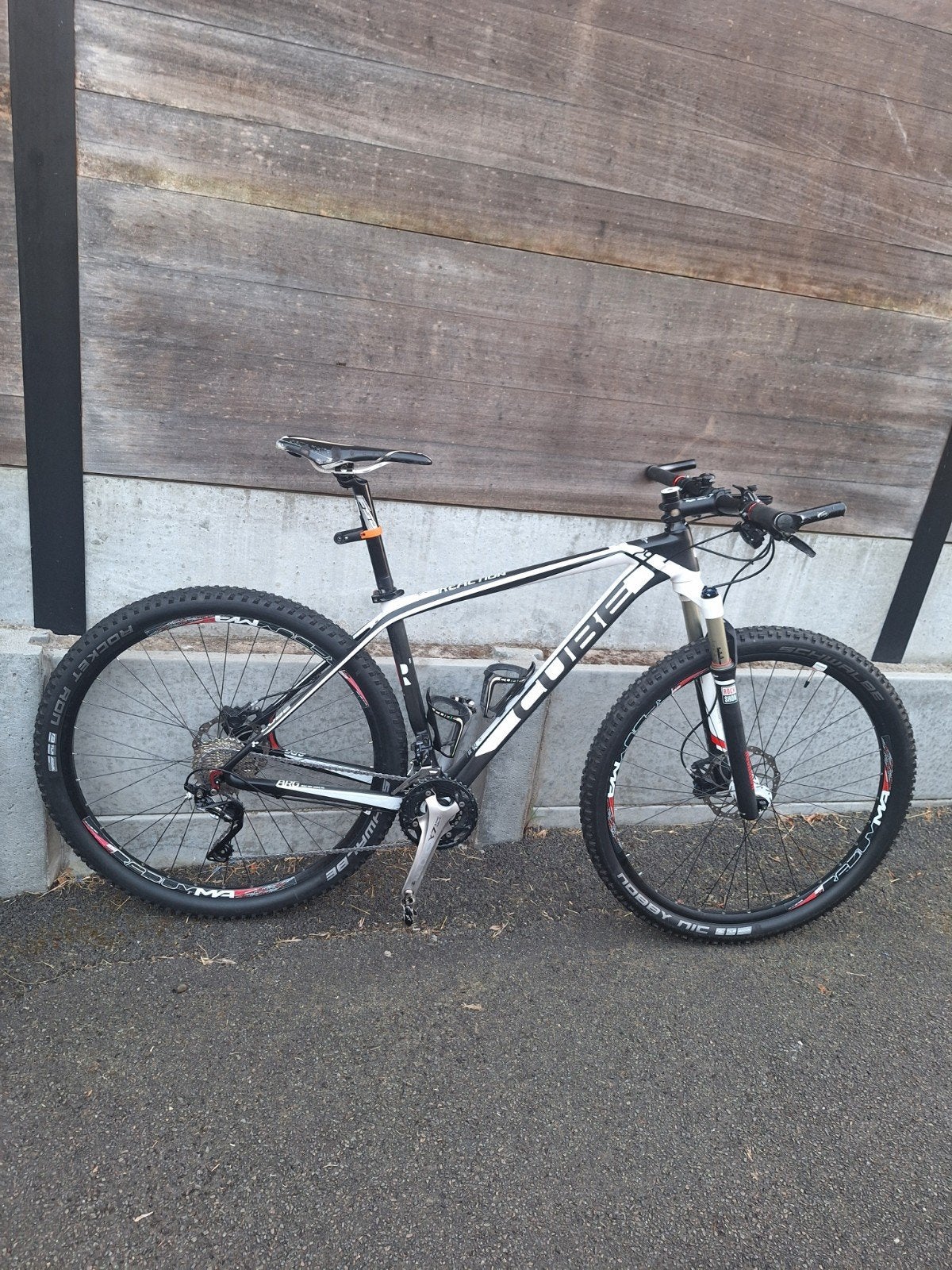 mountainbike. wit, CUBE, maat 58, Vélos & Vélomoteurs, Vélos | VTT & Mountainbikes, Enlèvement, Autres marques