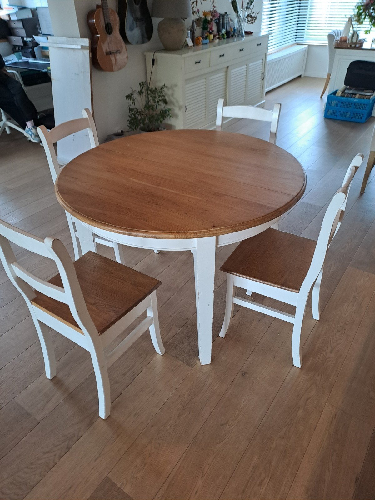 mooie eiken tafel, Huis en Inrichting, Ophalen