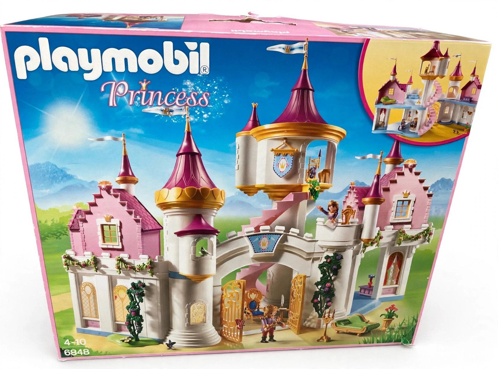 Playmobil Princess kasteel 6848, Kinderen en Baby's, Ophalen, Gebruikt, Princess