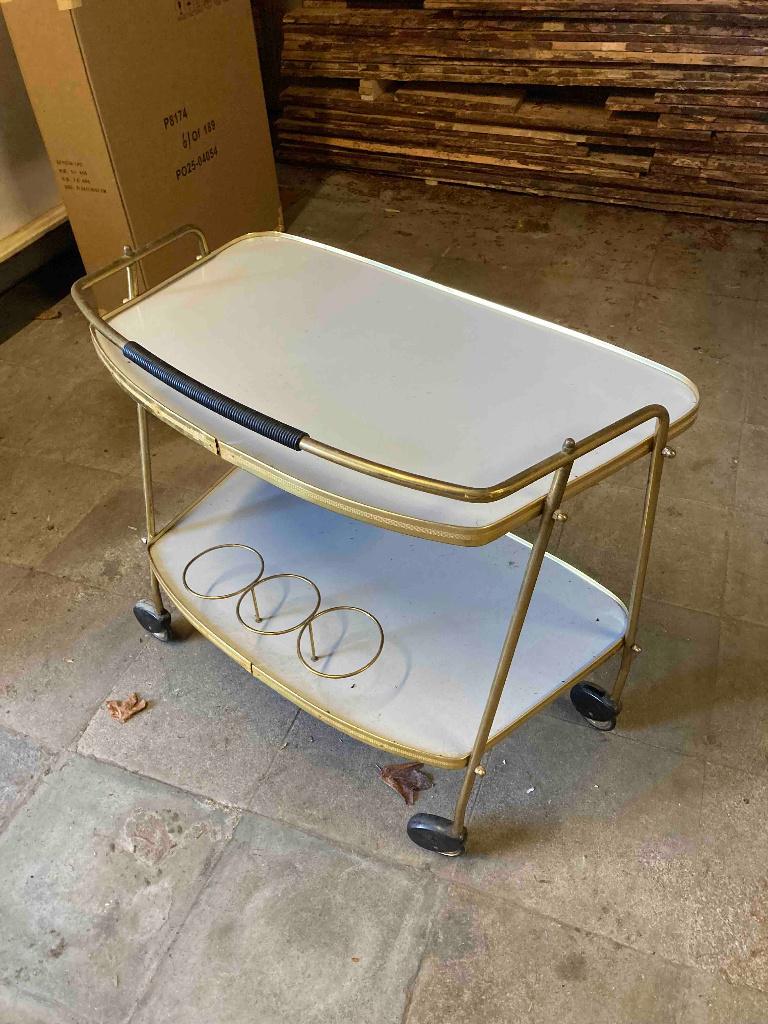 serveer trolley, cocktail bar, drank kar, Ophalen, Gebruikt