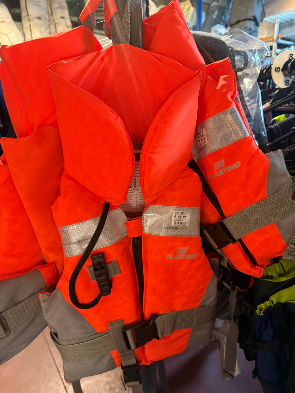 Reddingsvest, Ophalen, Zo goed als nieuw
