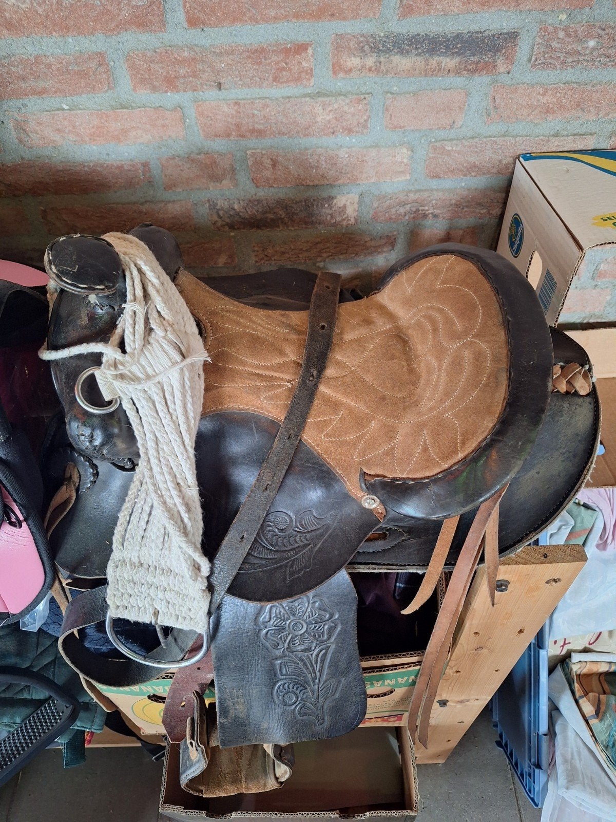 Westernzadel voor kinderen, Animaux & Accessoires, Chevaux & Poneys | Autres trucs de cheval, Enlèvement