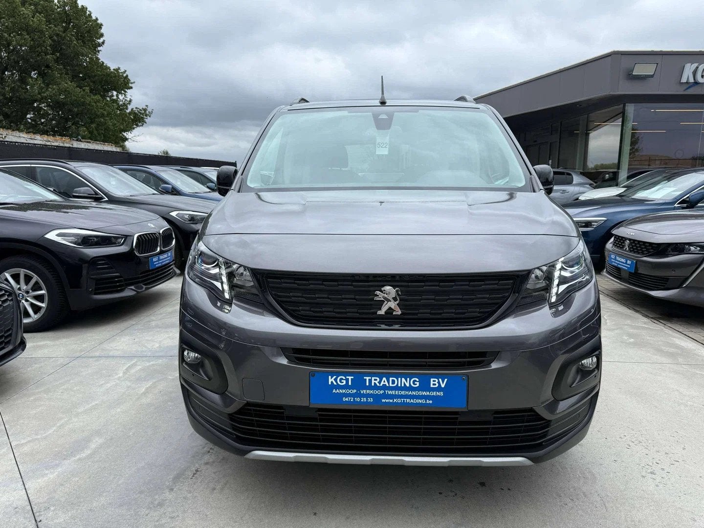 Peugeot Rifter 1.2i 110PK GT-LINE NAVIGATIE PANORAMA-DAK CAM, Stof, Gebruikt, 1199 cc, 1462 kg