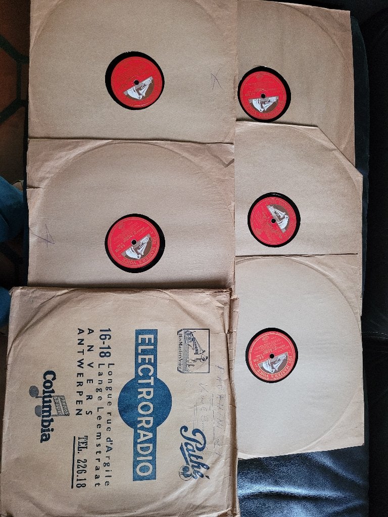 Bakeliet platen, Cd's en Dvd's, Ophalen