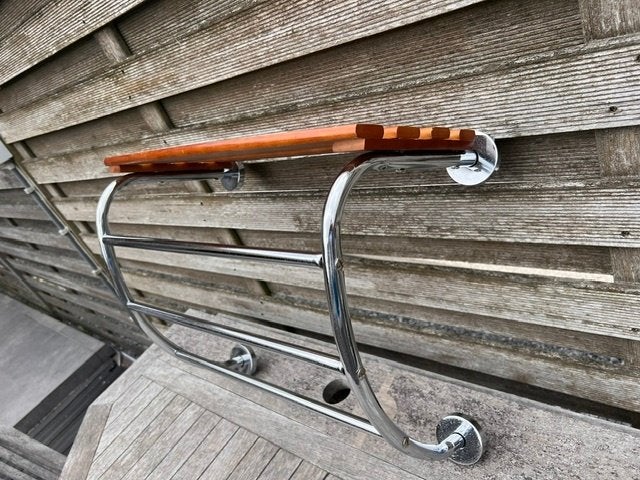 Handdoekrek, droogrek. Alibert., Ophalen, Gebruikt, Bruin, Handdoekenrek