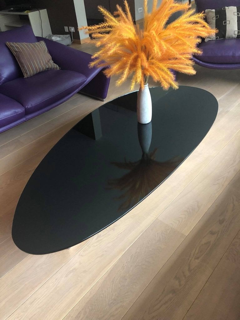 Table basse en verre, 100 à 150 cm, Verre, Enlèvement, Utilisé