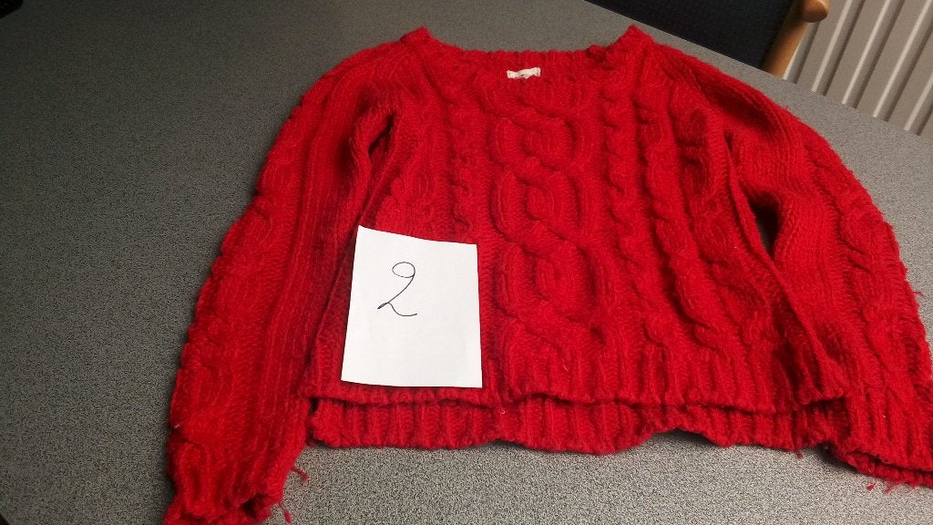 Gebreide kabeltrui, Kleding | Dames, Truien en Vesten, Ophalen of Verzenden, Clockhouse, Maat 36 (S), Gedragen