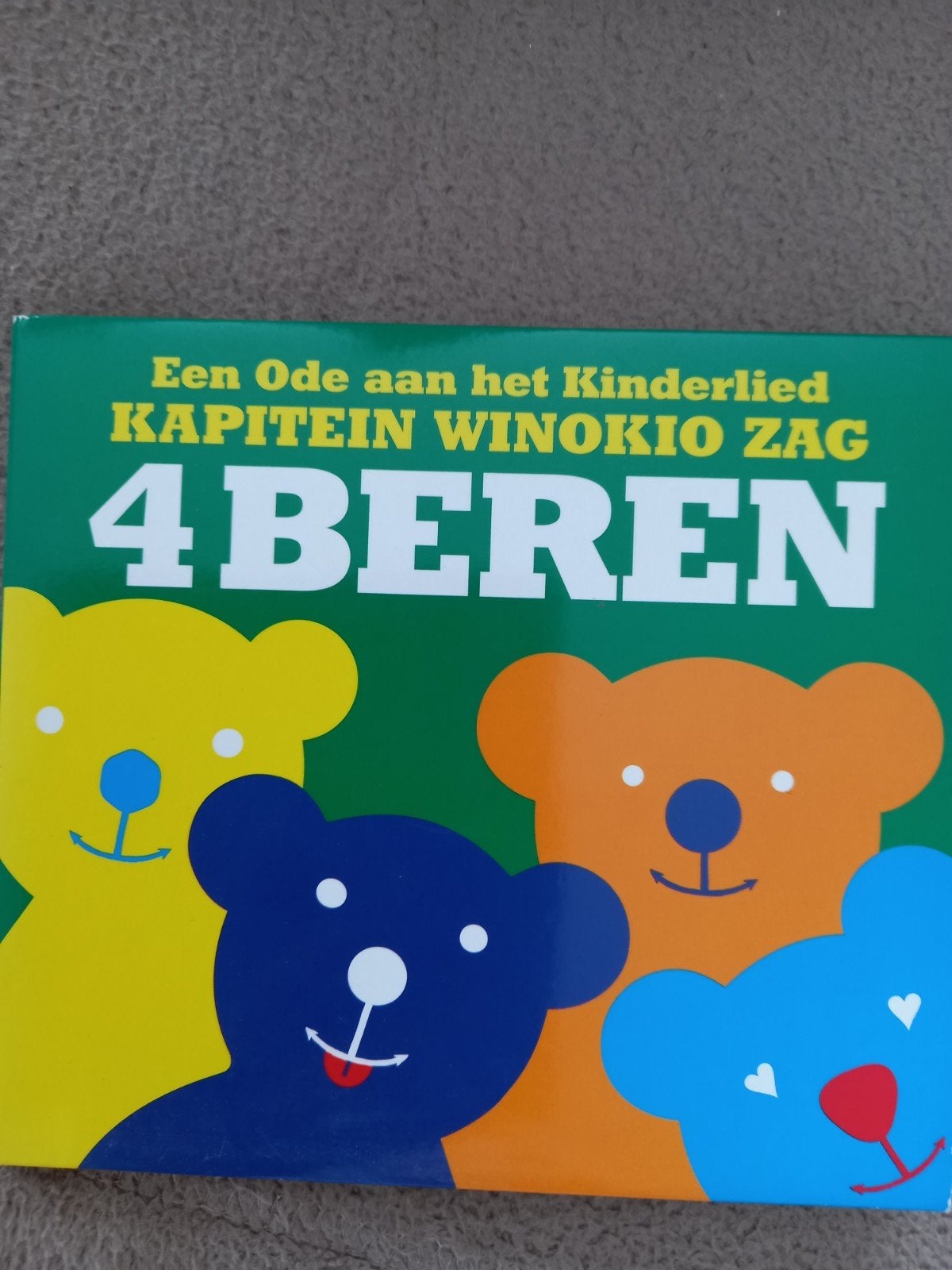 Kapitein winokio  4 beren, Ophalen of Verzenden