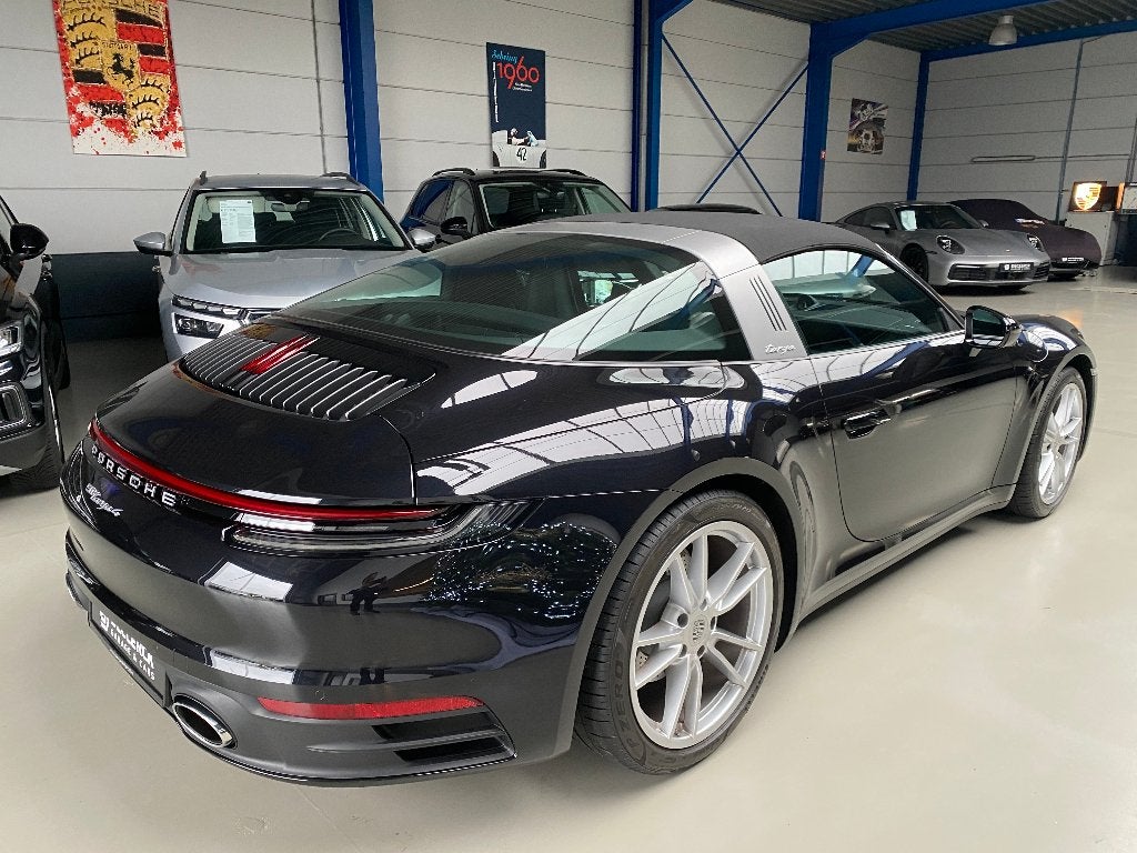 Porsche Targa 4  PDK, Auto's, Porsche, Automaat, 4 zetels, Cabriolet, Zwart