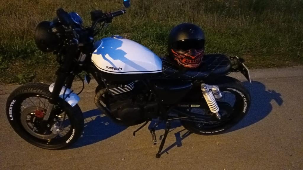 Mash 250 cc in geschreven als 125 cc net opgeknapt, Motoren, Sportuitlaat, 250 cc, Particulier, Overig