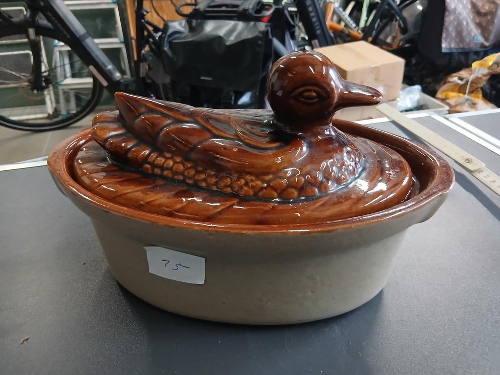 Patépot eend keramiek, Ophalen of Verzenden