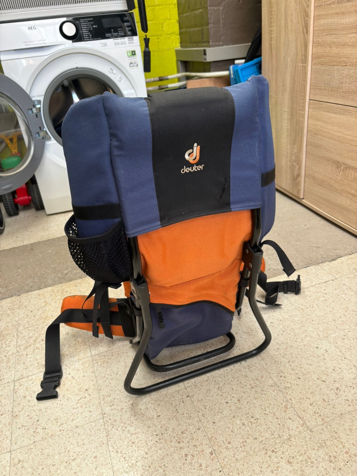 Deuter draagrugzak, Ophalen, Zo goed als nieuw