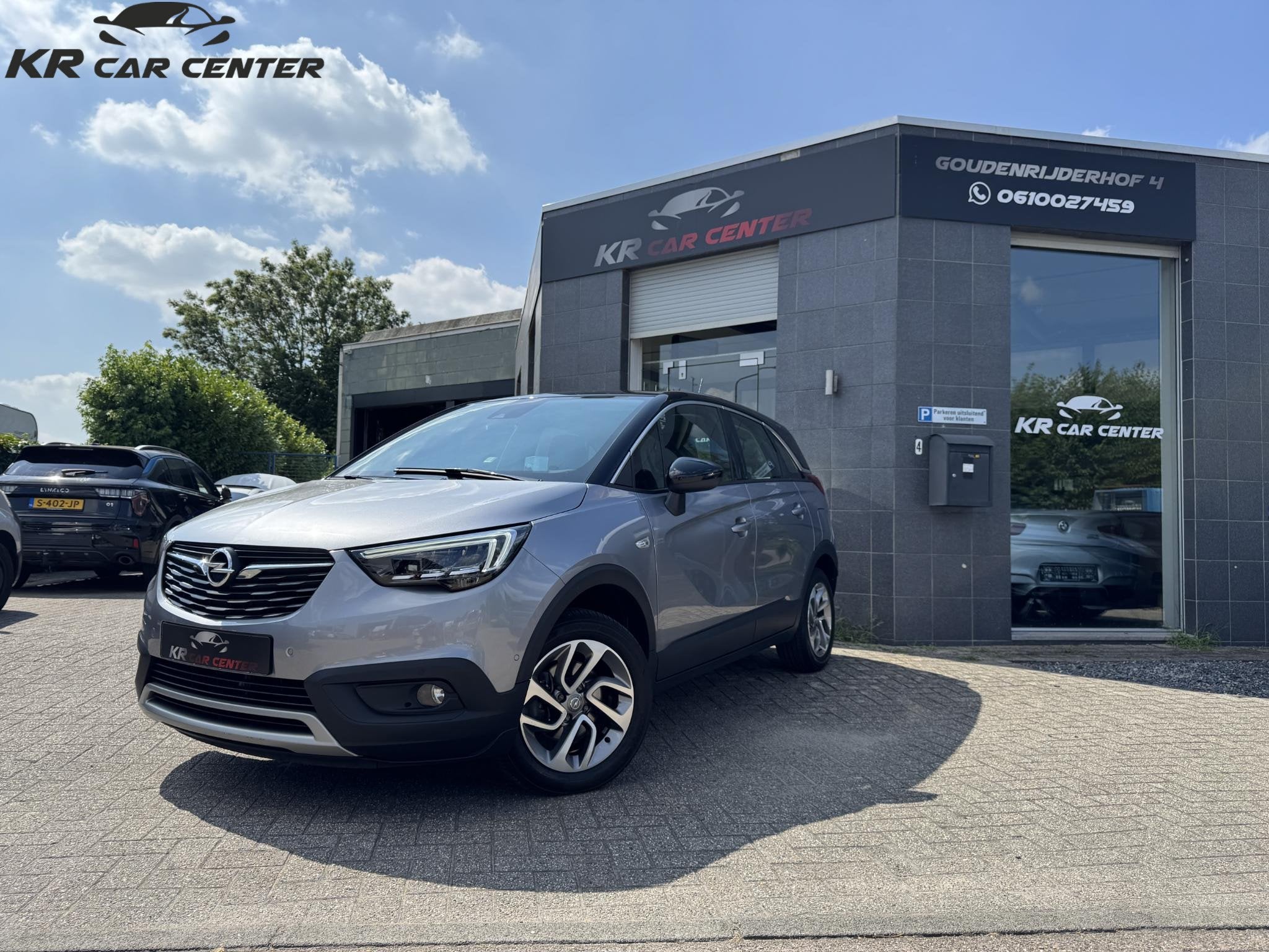 Opel Crossland X 1.2 Turbo LED-HUD-CARPLAY-CLIMA-STOELVRM, Gebruikt, 1199 cc, 146 g/km, 5 deurs