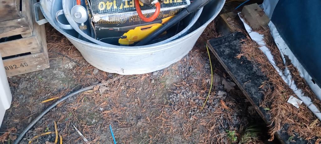 2 zinken tijlen, Tuin en Terras, Ophalen