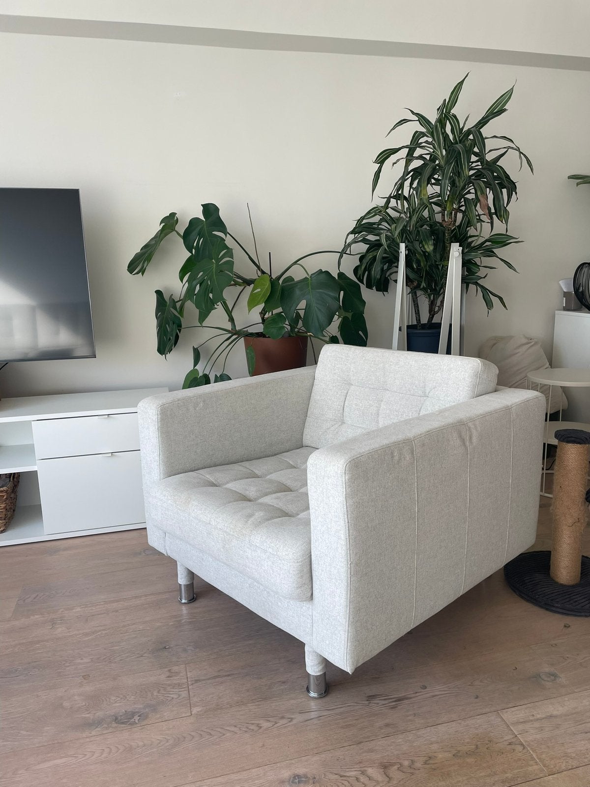 Stijlvolle Fauteuil Landskrona Ikea, 75 à 100 cm, Moins de 150 cm, Une personne, Enlèvement