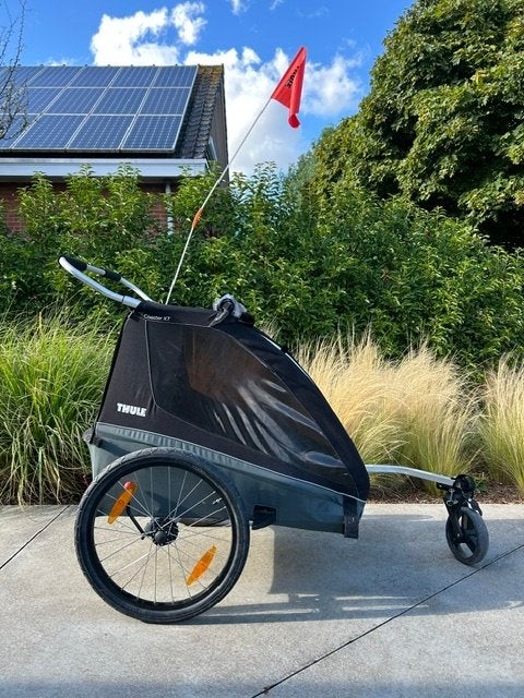 Fietskar Thule, Fietsen en Brommers, Ophalen, Gebruikt, Aanhangfiets, Opvouwbaar