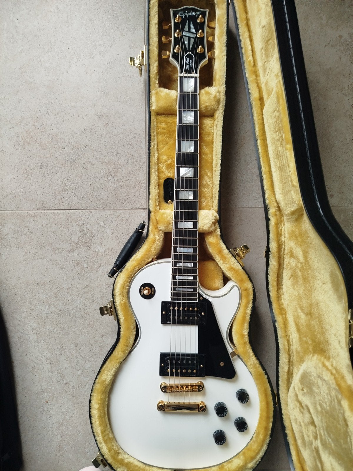 Epiphone les paul custom 57' inspired by gibson, Ophalen of Verzenden, Epiphone