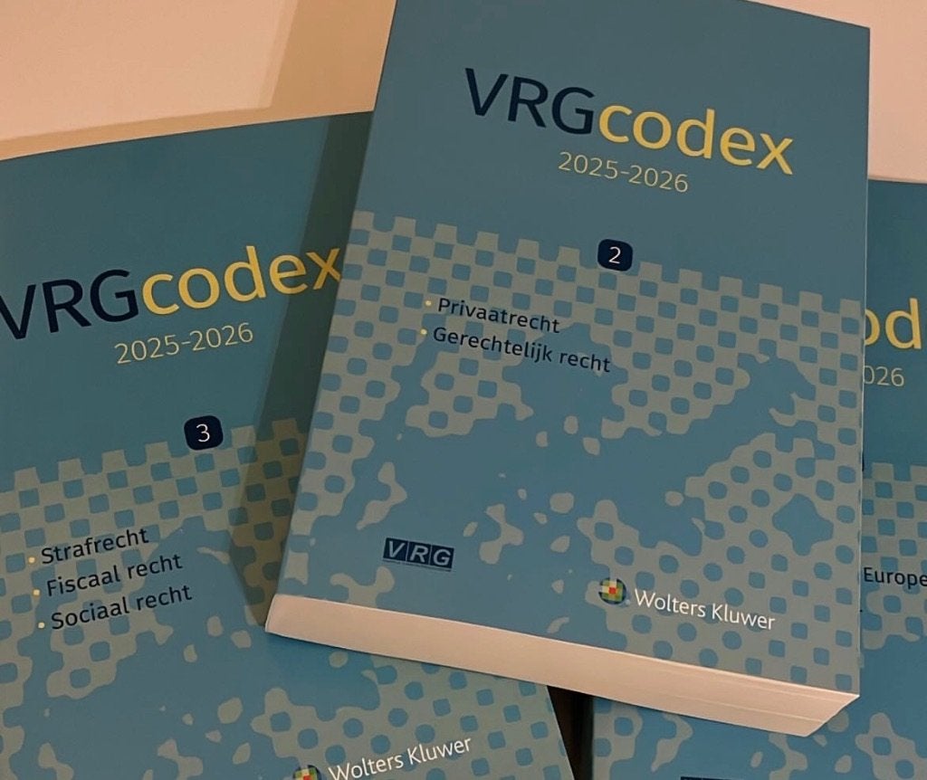 VRG codex, Enlèvement, Neuf, Enseignement supérieur, Wolters Kluwer
