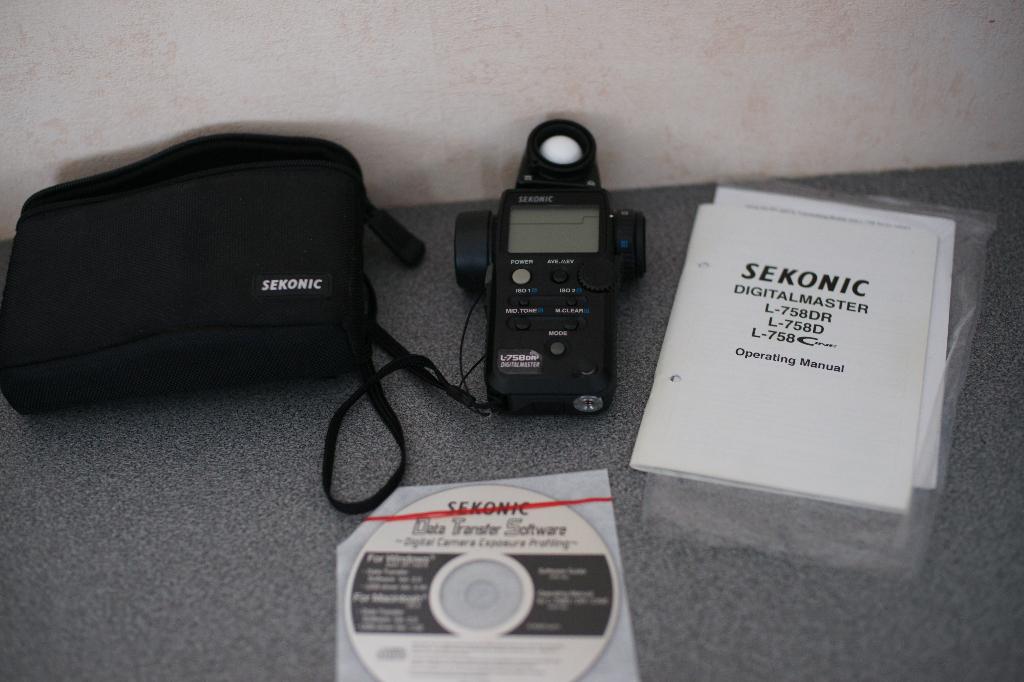 Digitale lichtmeter Sekonic L-758DR Digitalmaster, Enlèvement, Comme neuf, Autres types
