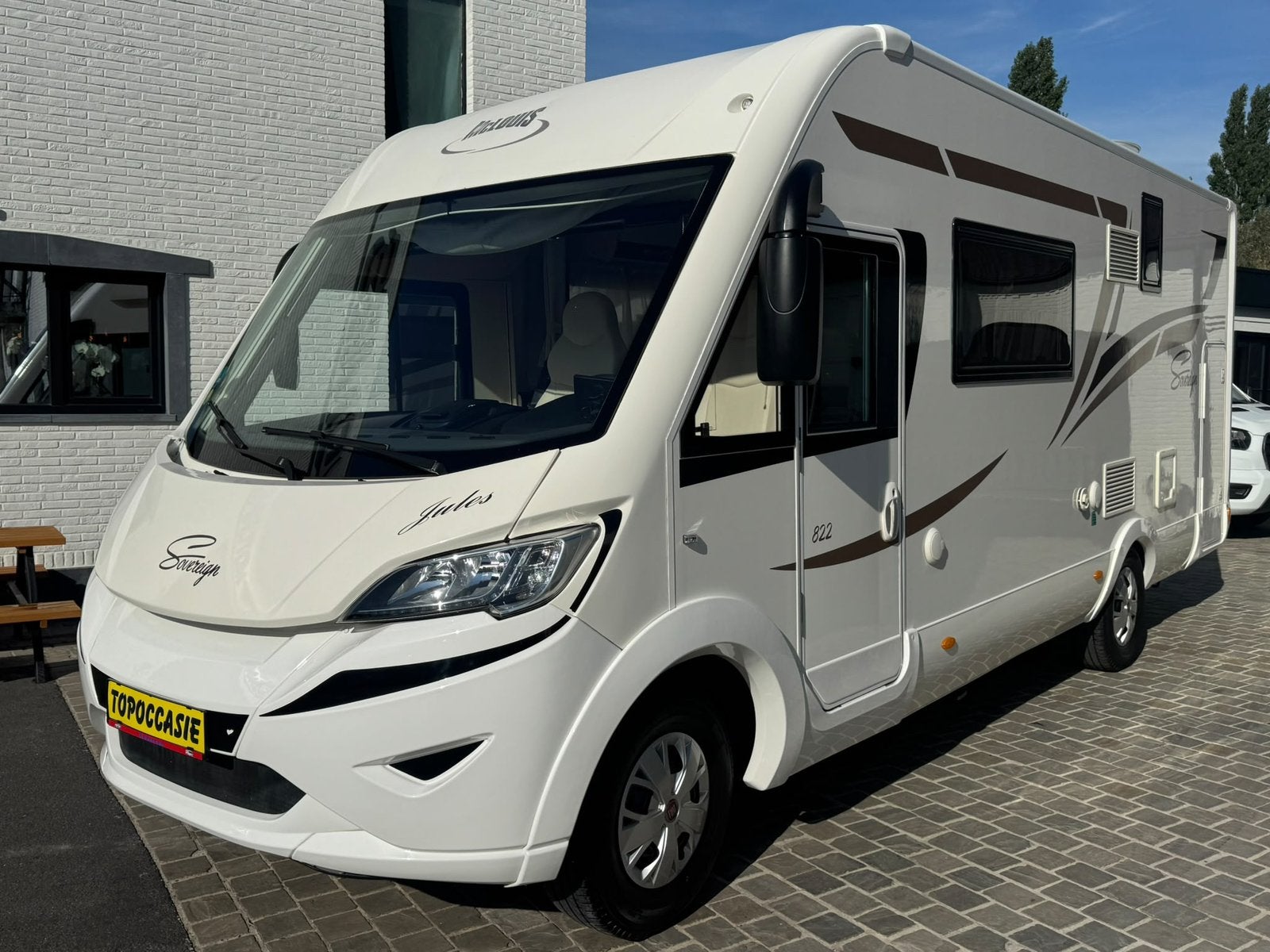 Fiat Ducato McLouis Sovereign 822, Integraal, Ringverwarming, Fiat, Douche