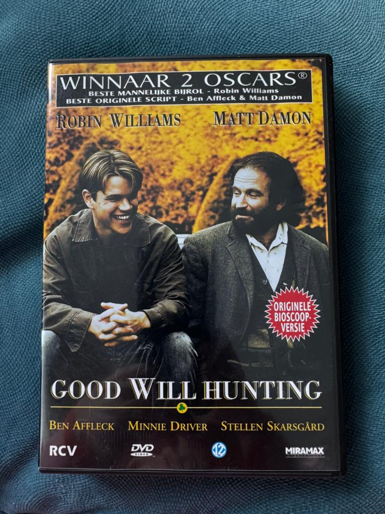 Dvd Good Will Hunting, Vanaf 12 jaar, Ophalen, Zo goed als nieuw