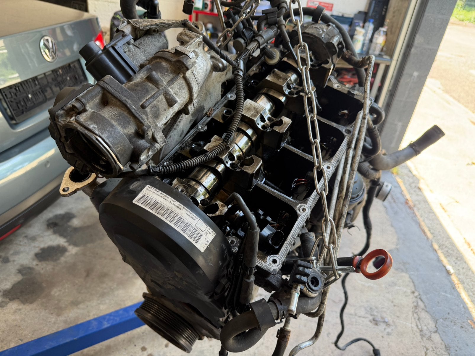 Pieces moteur 1.9 tdi 105cv BLS turbo boite injecteur, Autos : Pièces & Accessoires, Enlèvement, Audi