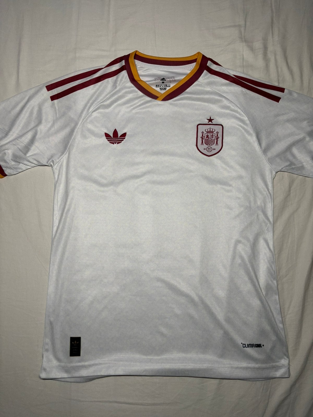 Voetbalshirt Spanje WK, Maat M, Ophalen of Verzenden, Zo goed als nieuw, Shirt