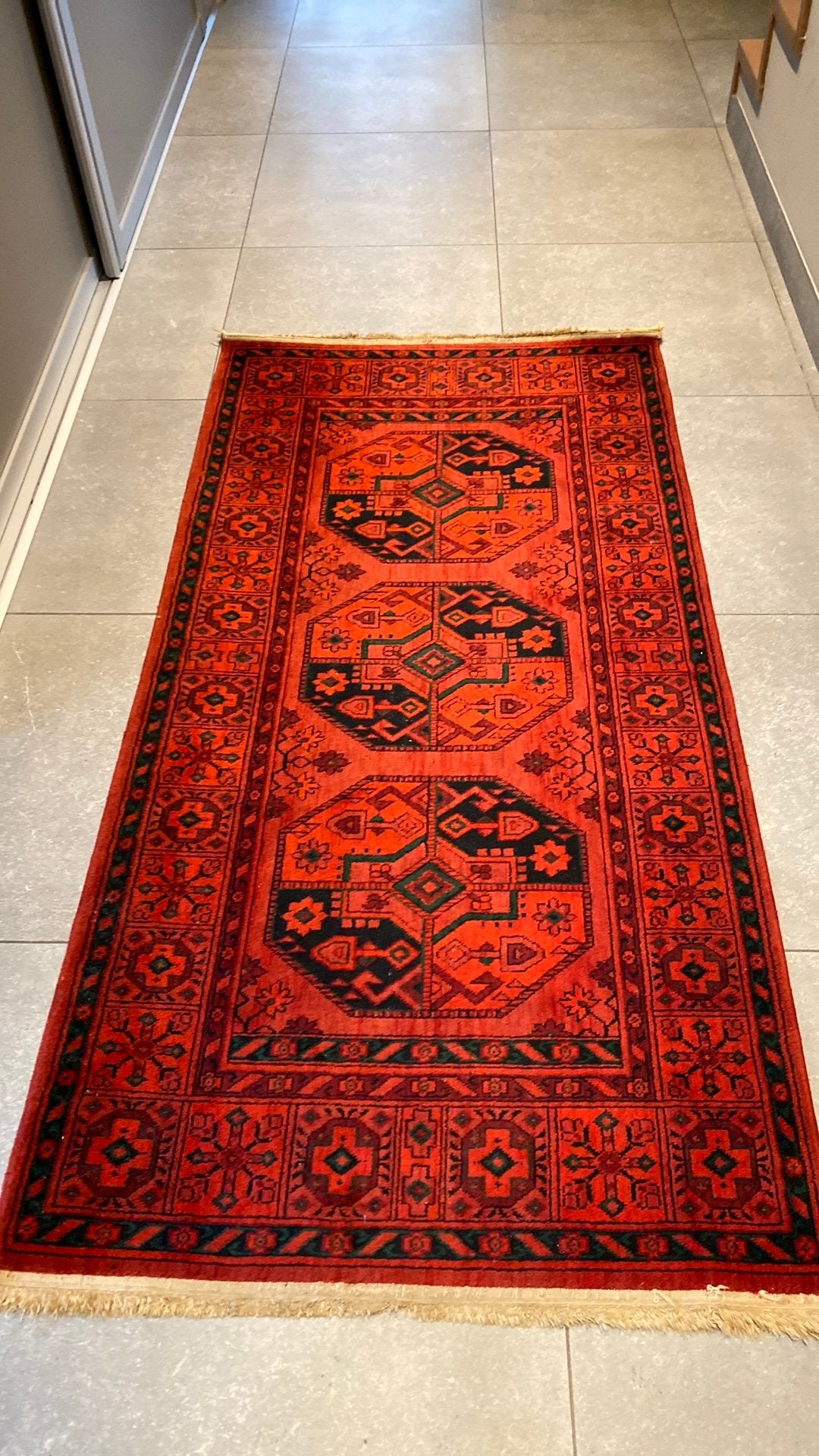 tapis, Rouge, 150 à 200 cm, Enlèvement, Utilisé