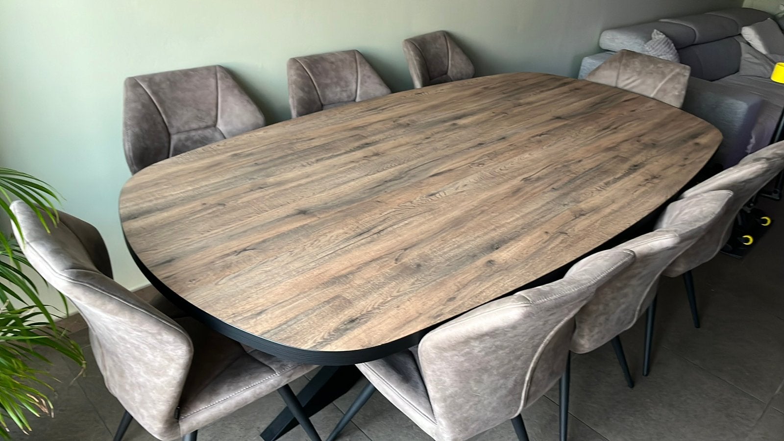 Mooie tafel, Huis en Inrichting, Tafels | Eettafels, Ophalen, 150 tot 200 cm, 200 cm of meer, Zo goed als nieuw