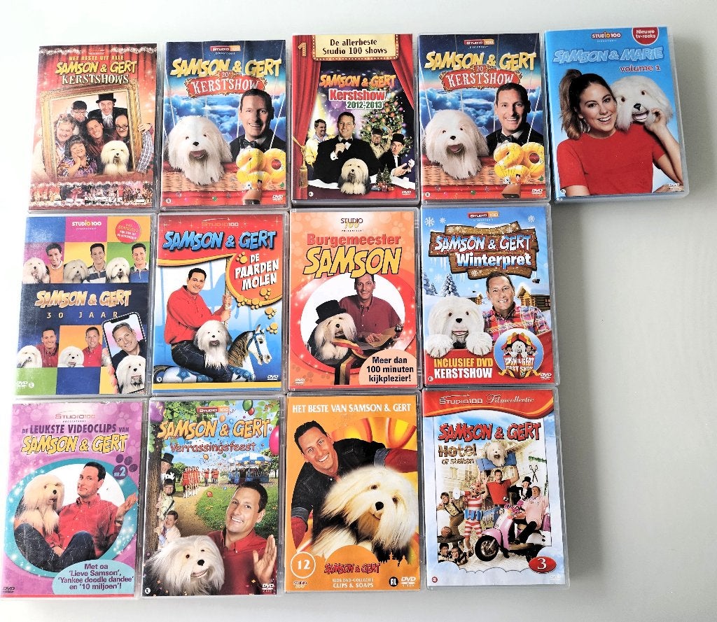 DVD 's Studio 100:Big & Betsy , Samson /Gert , Ghost Rockers, Enlèvement ou Envoi