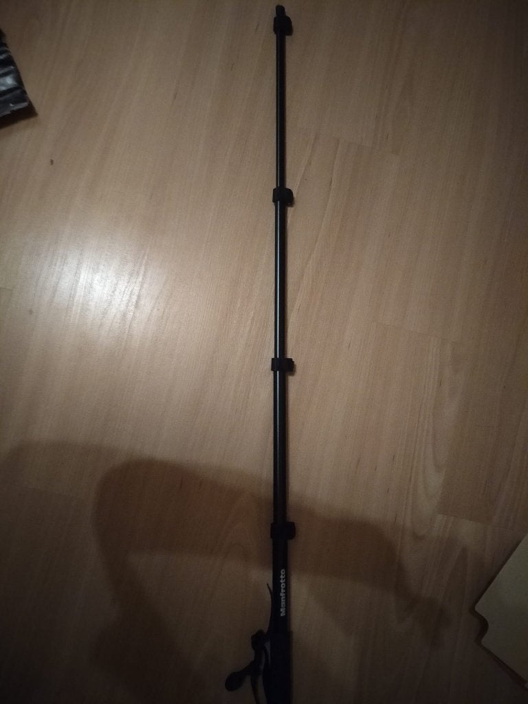 Manfrotto Aluminium Monopod (Compact & Uitschuifbaar), TV, Hi-fi & Vidéo, Enlèvement, Comme neuf, Pied, Manfrotto