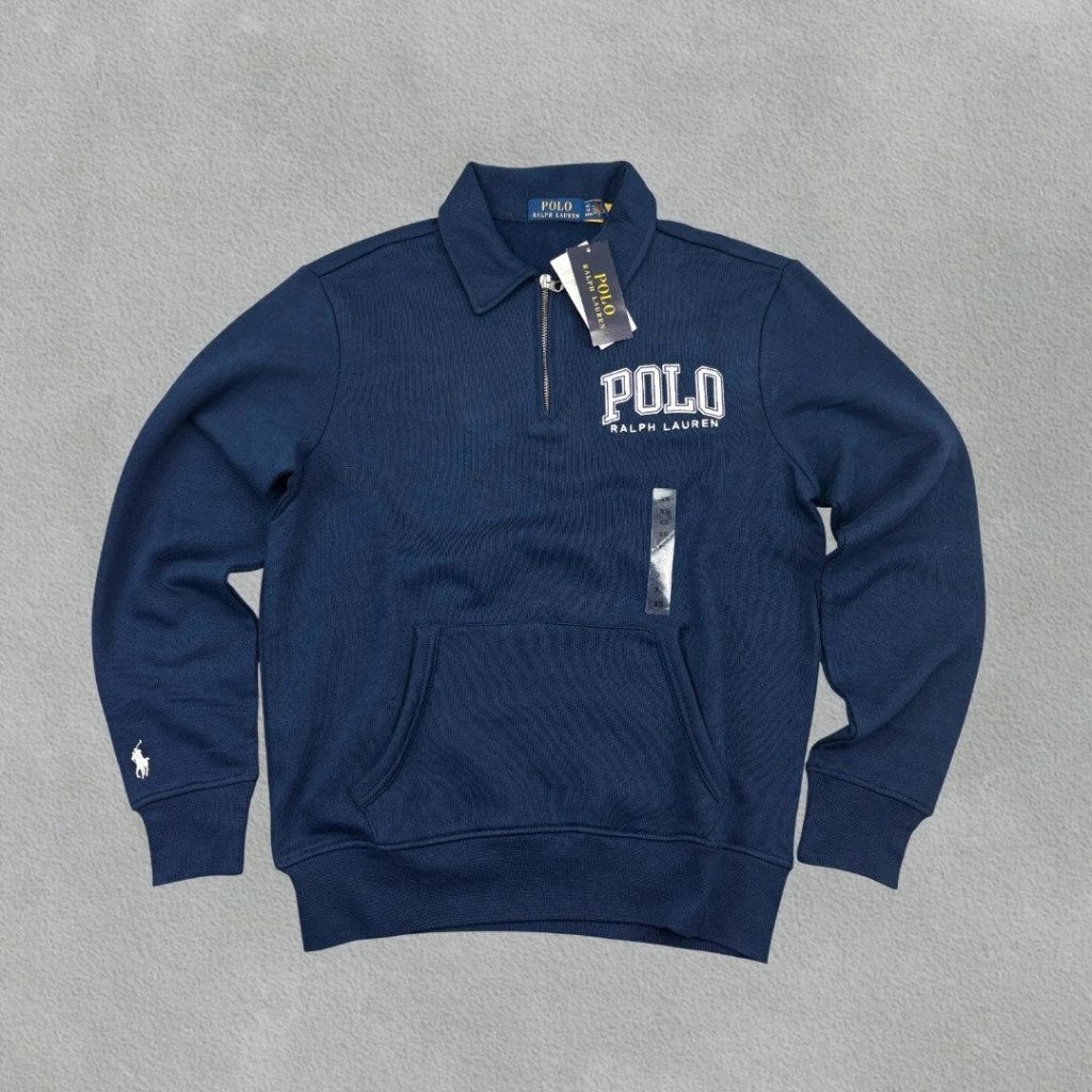 (849) Blauwe Ralph Lauren Half Zip - Heren XS, Ralph Lauren, Nieuw, Overige maten, Verzenden