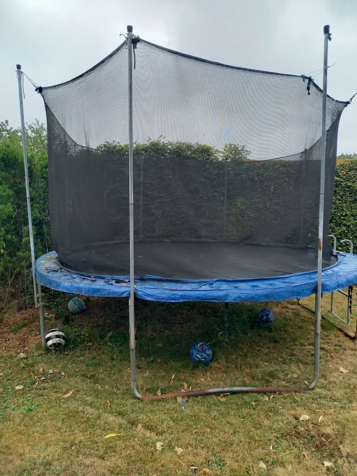 grote trampoline, Kinderen en Baby's, Speelgoed | Buiten | Trampolines, Ophalen, Gebruikt