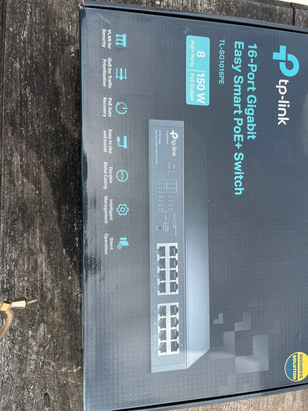 16 ports Gigabit, Enlèvement ou Envoi, Neuf