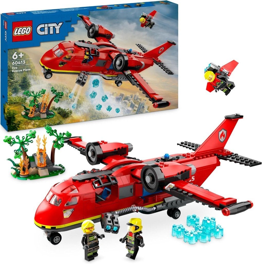 Neuf - Lego L’avion de sauvetage des pompiers (60413), Ophalen of Verzenden, Compleet, Lego, Ninjago