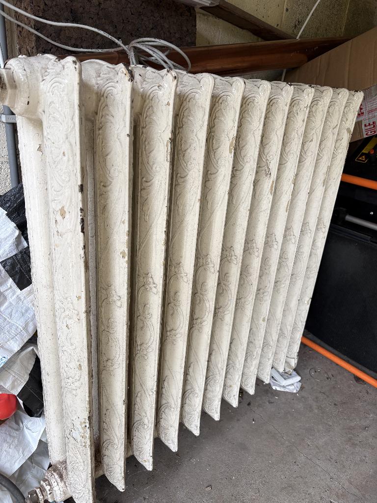 Gietijzeren radiator, Ophalen, Gebruikt, Radiator