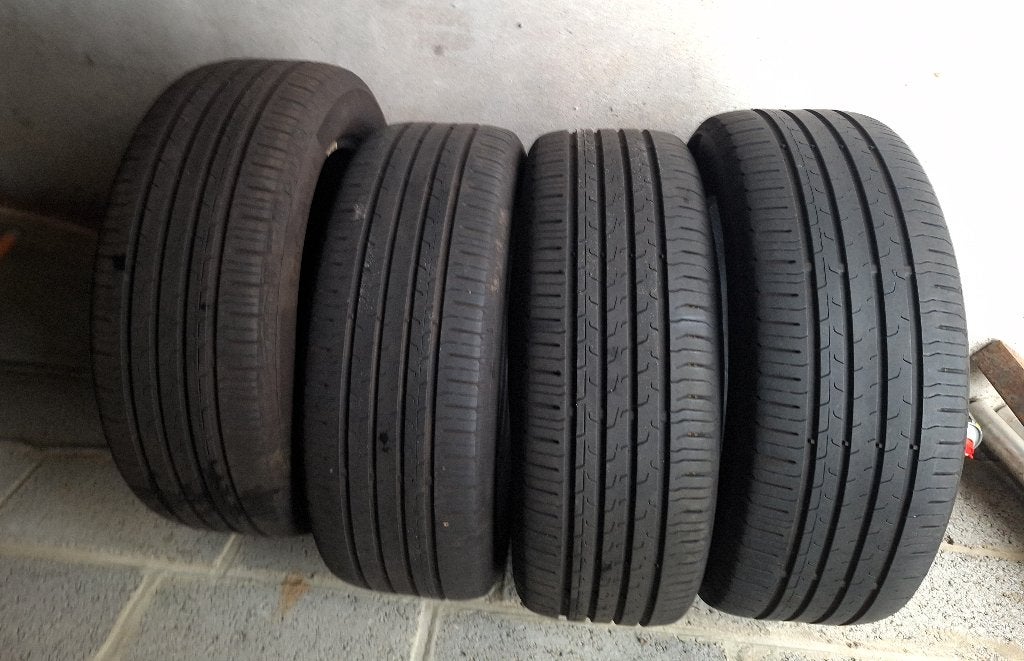 4 x 205 55 16 Continental, Ophalen, Gebruikt, BMW