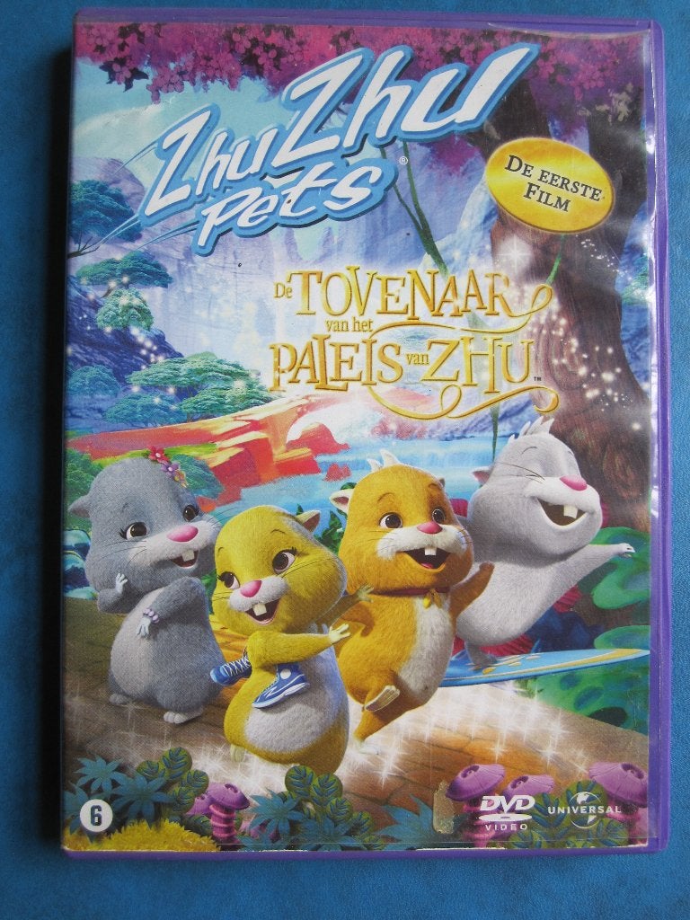 Zhu Zhu Pets - De tovenaar van het paleis van Zhu, Animatie, Amerikaans, Ophalen of Verzenden, Zo goed als nieuw