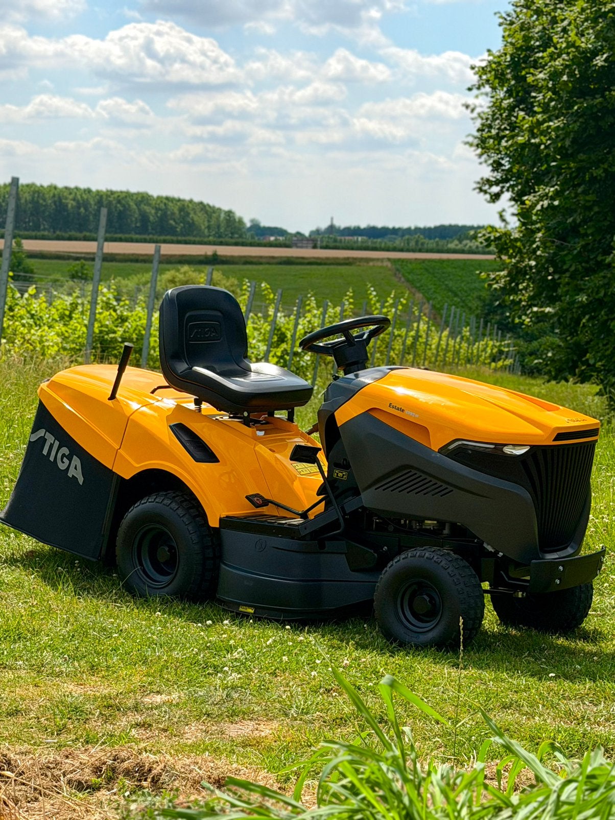 STIGA Estate 4092 H 2021 | ‼️BTW Aftrekbaar‼️| nieuw staat, Tuin en Terras, Zitmaaiers, Zo goed als nieuw, 90 tot 120 cm, Elektrische starter