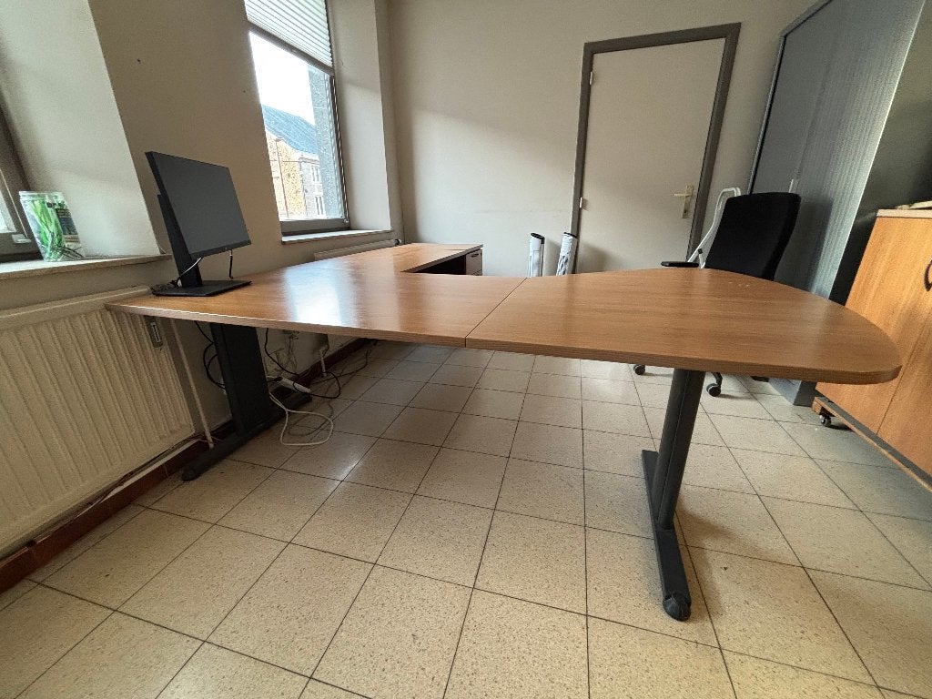 Bureau d'angle, Enlèvement, Utilisé, Bois, Bureau d'angle