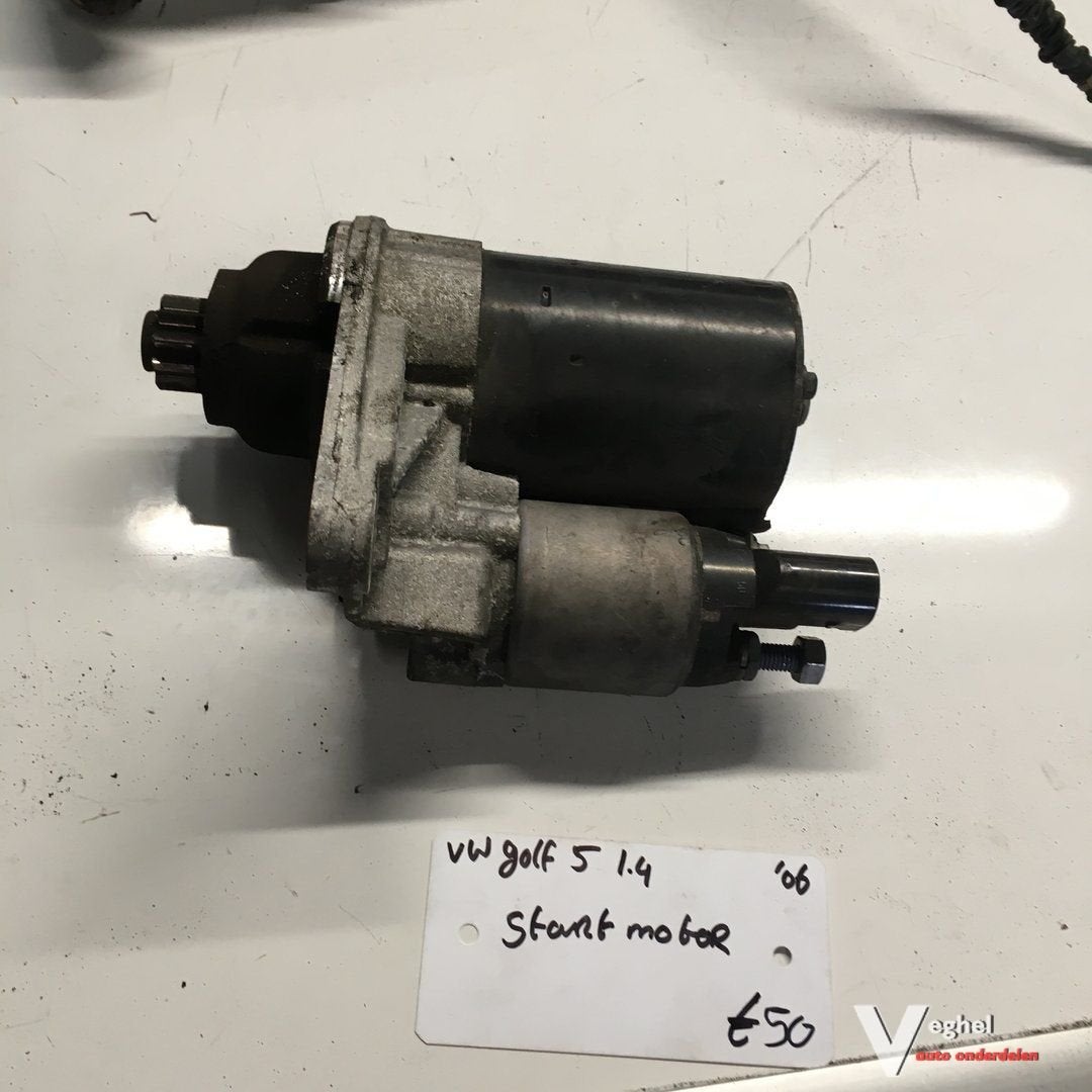 Vw Golf 5 1.4 2006  Startmotor, Gebruikt, -, -, Ophalen of Verzenden